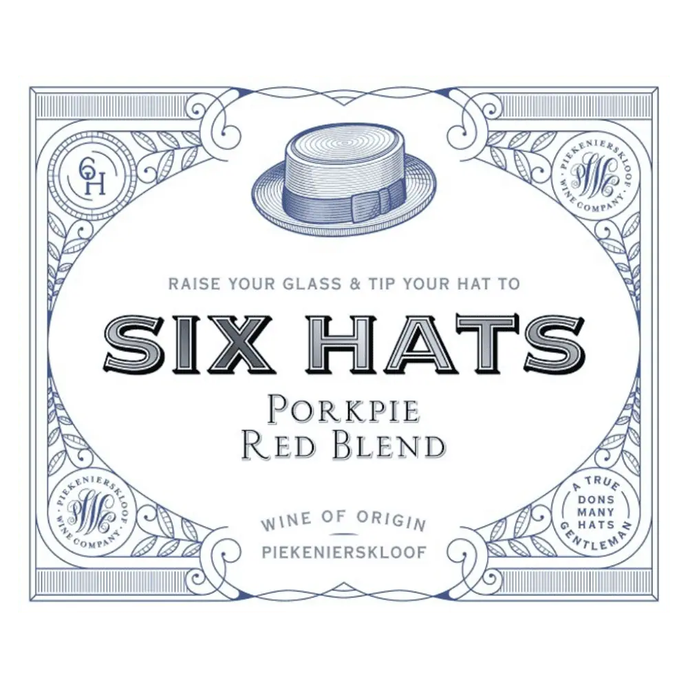Six Hats Porkpie Red Blend