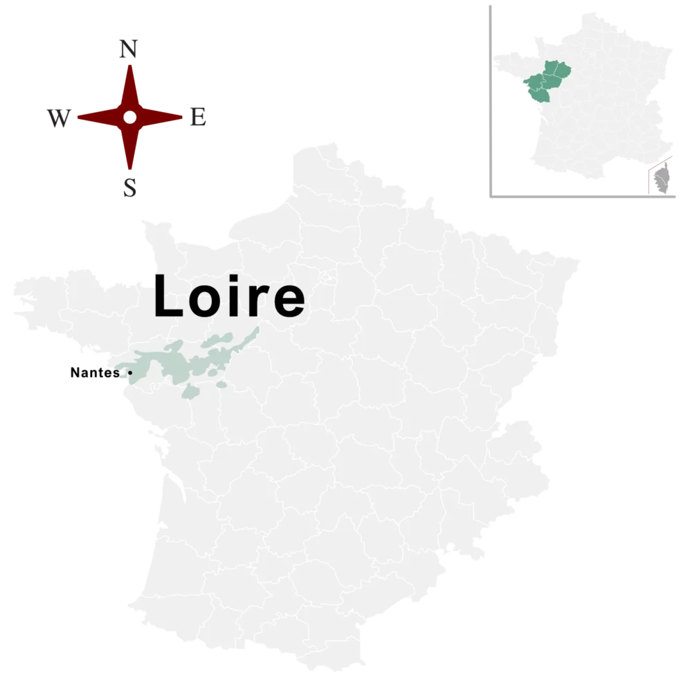 France map_Loire